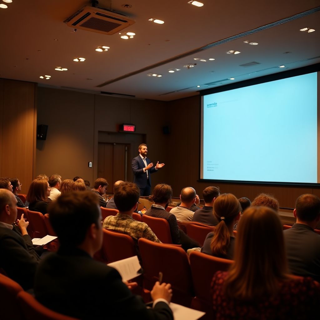 Evento de workshop de trading